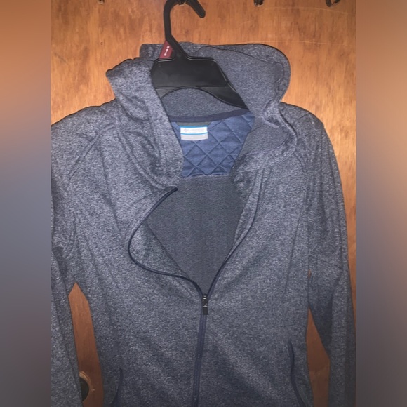 Women’s Columbia Asymmetrical Full Zip Hoodie Like New Size Small - Picture 2 of 3